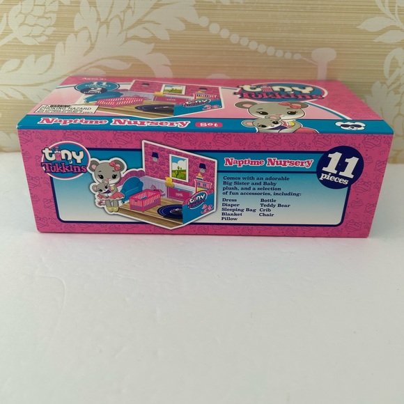 Tiny Tukkins Naptime Nursery Mouse - Picture 3 of 5